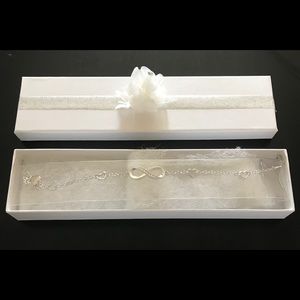 Sterling Silver Infinity Anklet